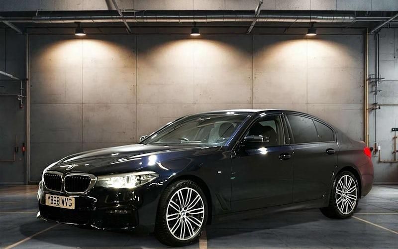 Used BMW 520 M Sport 190 HP (139 kW) 2018 Black Sedan