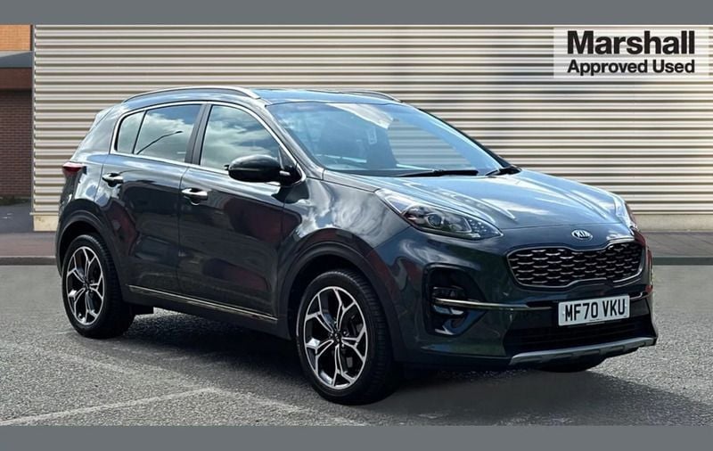 Grey Used 2020 Kia Sportage GT-Line SUV | £16,650 (Fair price) - Image 1/4