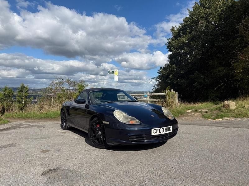 Blue Used 2003 Porsche 986 Boxster Cabriolet | £4,600 (Fair price) - Image 1/4