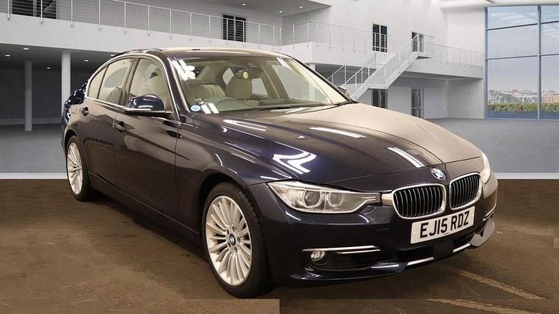Blue Used 2015 BMW 320 Luxury Line Sedan | £10,990 (Good price) - Image 1/4