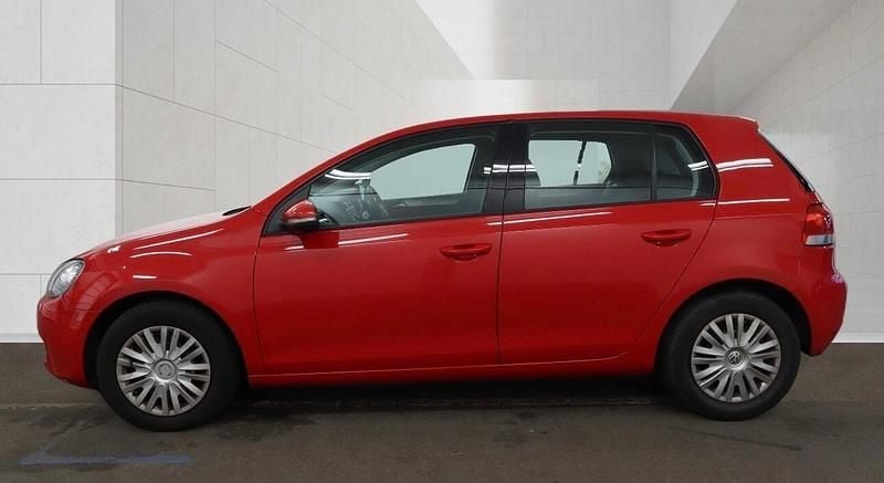 Used VW Golf VI S 122 HP (89 kW) 2010 Red Hatchback