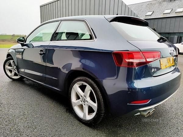 Used Audi A3 Sport 150 HP (110 kW) 2016 Blue Hatchback