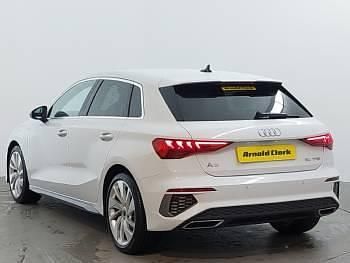 Used Audi A3 S-Line 110 HP (80 kW) 2023 White Sedan