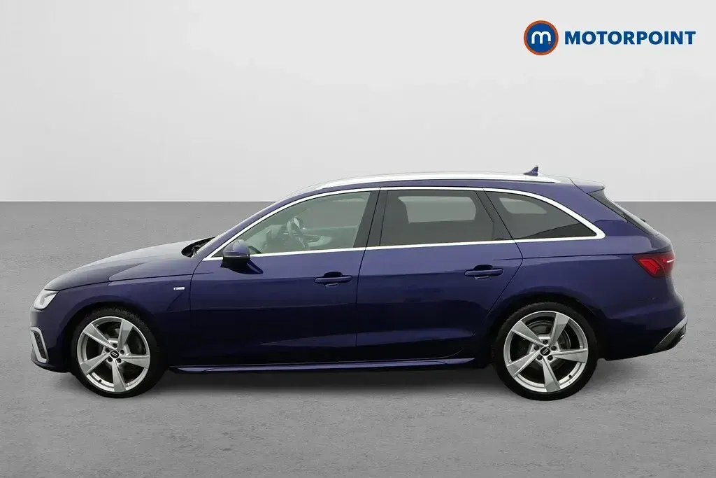 Used Audi A4 S-Line 2020 Blue Estate