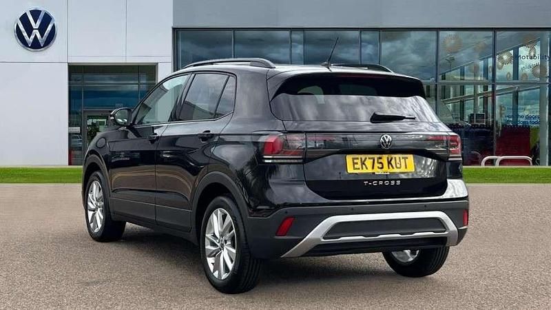 Used VW T-Cross Match 95 HP (69 kW) 2025 Deep black pearl SUV