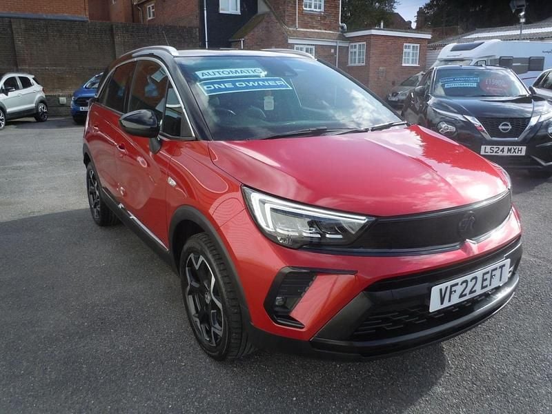 Red Used 2022 Vauxhall Crossland Ultimate SUV | £14,600 (Fair price) - Image 1/4