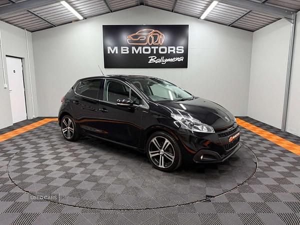 Black Used 2019 Peugeot 208 GT-line Hatchback | £8,995 (Super price) - Image 1/4