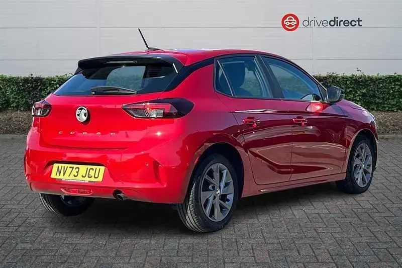 Used Vauxhall Corsa Design Edition 100 HP (73 kW) 2023 Red Hatchback