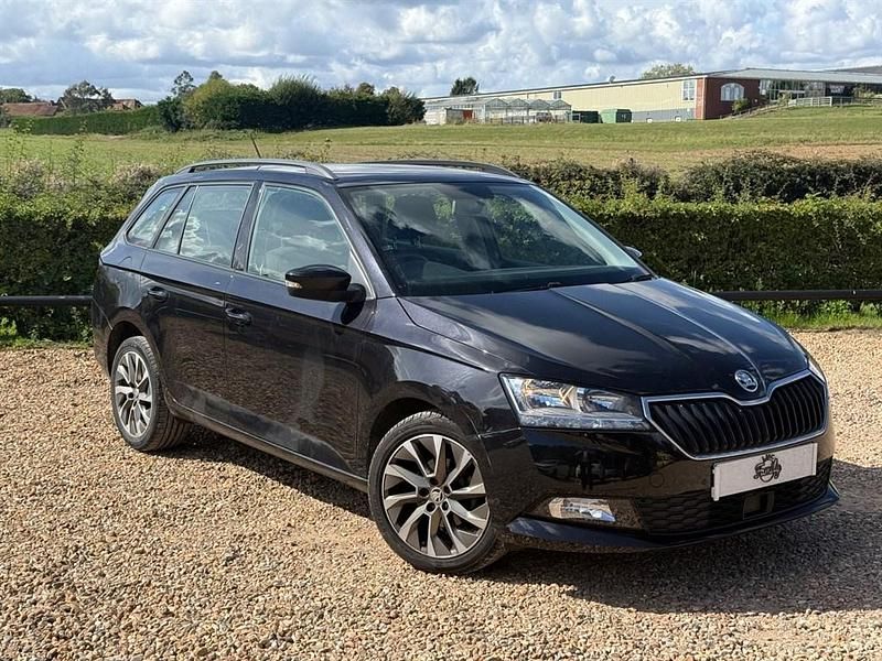 Black Used 2021 Skoda Fabia SE Drive Hatchback | £11,434 (Fair price) - Image 1/4
