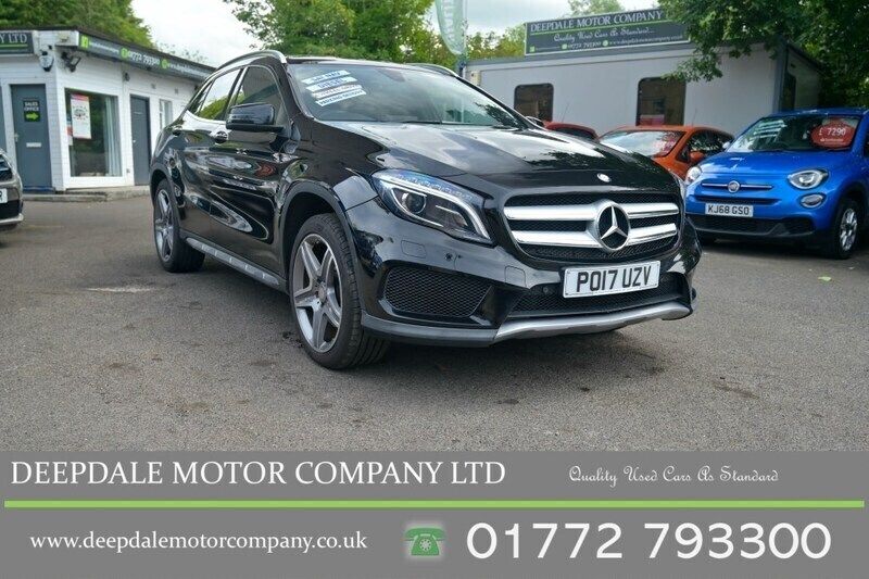 Black Used 2017 Mercedes GLA220 AMG line SUV | £13,790 (Fair price) - Image 1/4