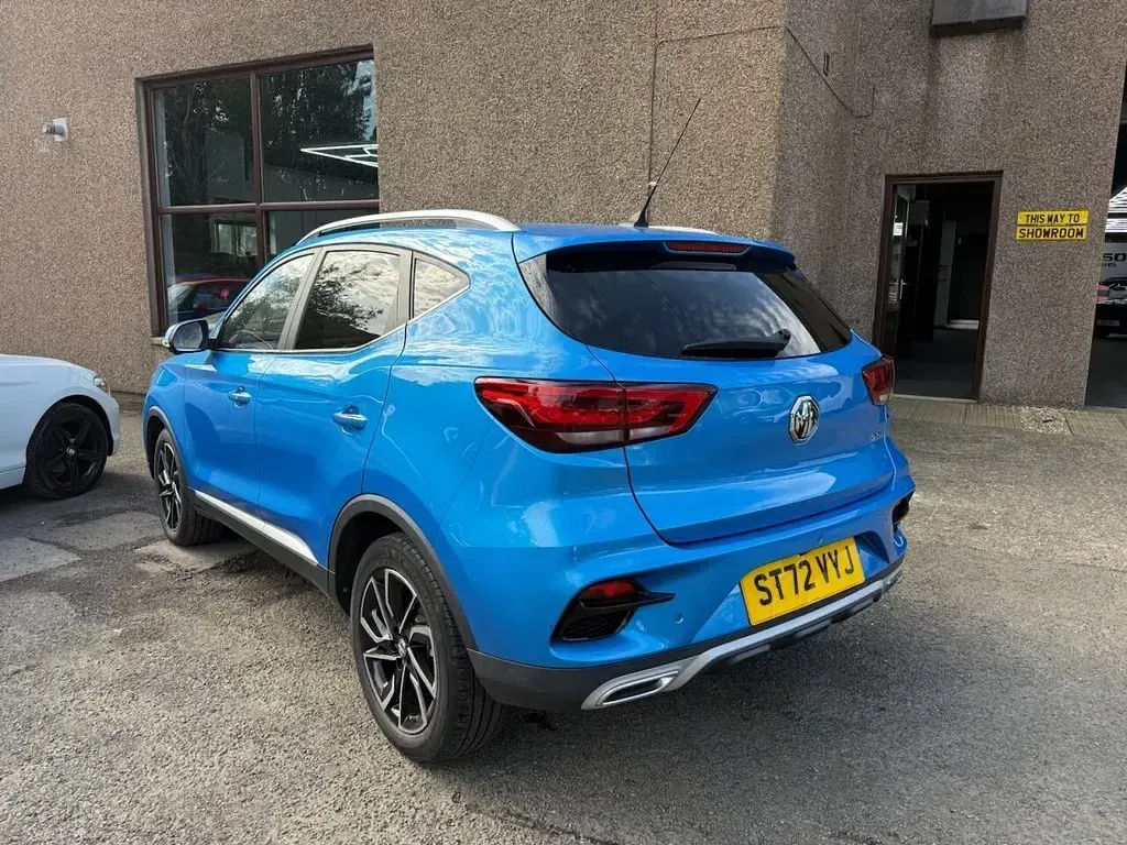 Used MG ZS Exclusive 111 HP (81 kW) 2023 Blue SUV