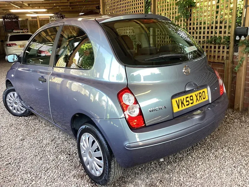 Used Nissan Micra Visia 2009 Grey Hatchback
