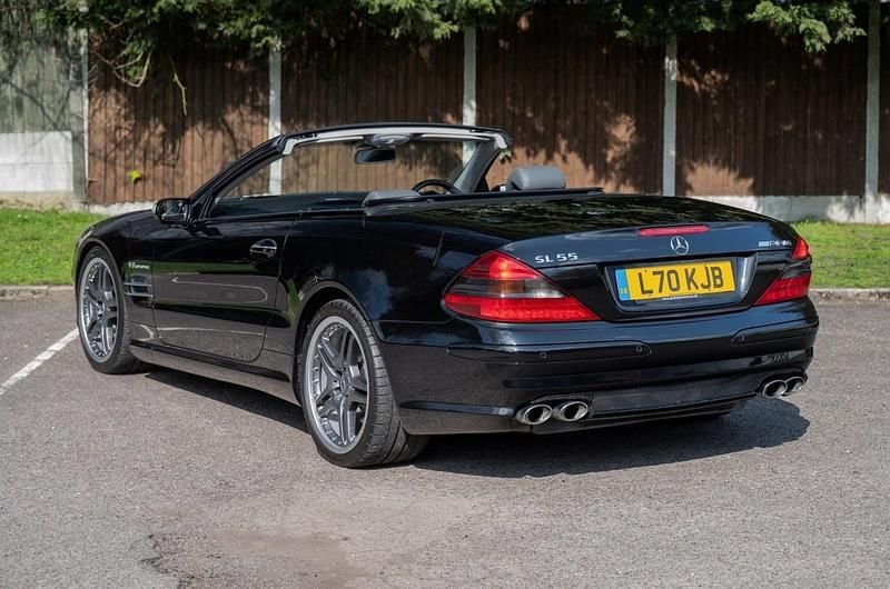 Used Mercedes SL55 AMG AMG 2004 Black Cabriolet