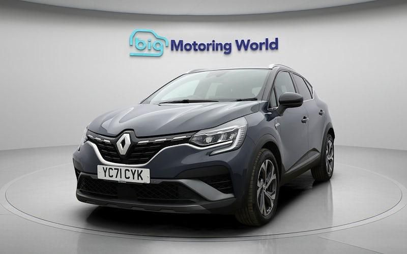 Used Renault Captur R.S. 140 HP (102 kW) 2022 Blue/black SUV