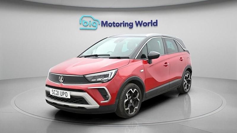 Used Vauxhall Crossland SRi 83 HP (61 kW) 2021 Red SUV