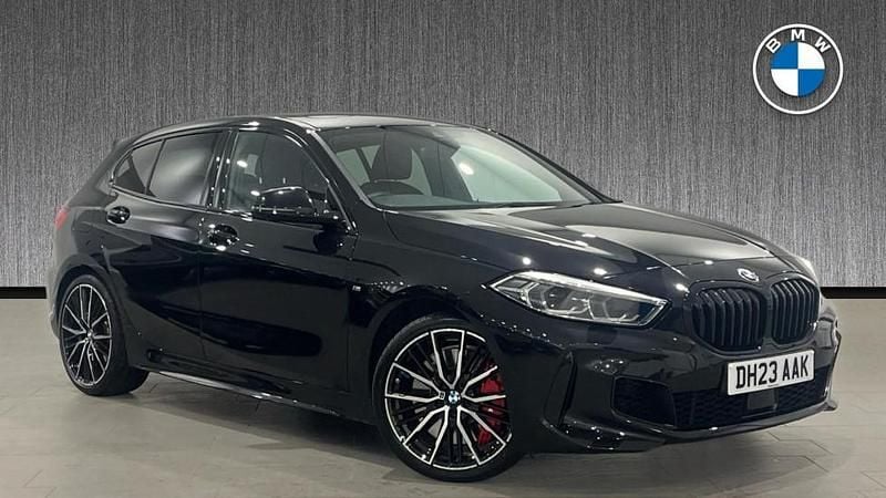 Black Used 2023 BMW 128 Shadowline | £28,499 (Fair price) - Image 1/4
