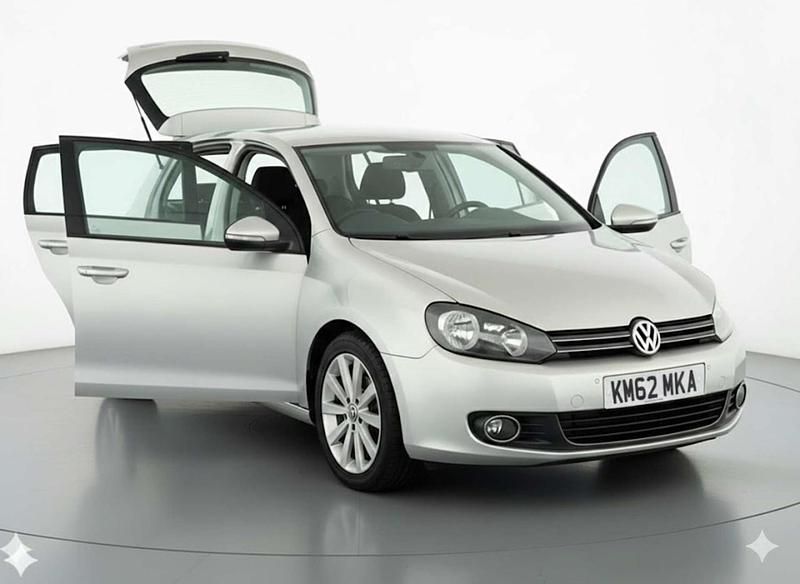 Used VW Golf VII GT 140 HP (102 kW) 2012 Silver Hatchback
