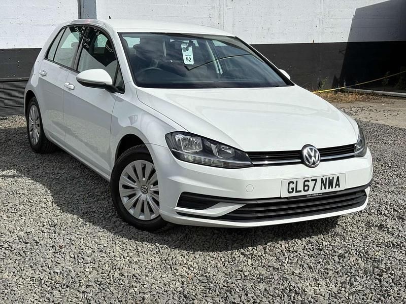 White Used 2017 VW Golf VII S Hatchback | £7,795 (Fair price) - Image 1/4
