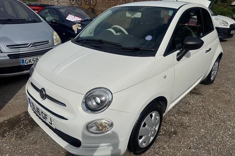 White Used 2016 Fiat 500 Pop Hatchback | £4,995 (Good price) - Image 1/1