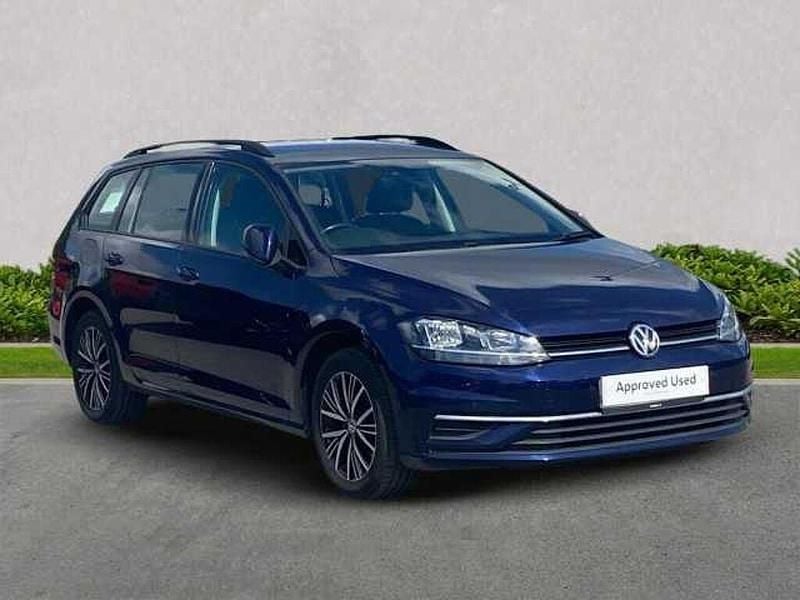 Blue Used 2018 VW Golf VII SE Estate | £13,333 (Fair price) - Image 1/4