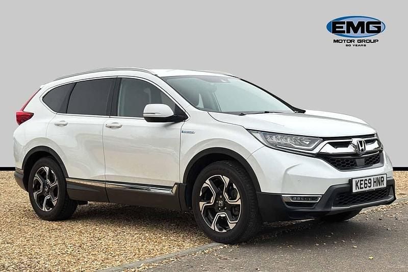 White Used 2020 Honda CR-V Hybrid SUV | £20,295 (Good price) - Image 1/3