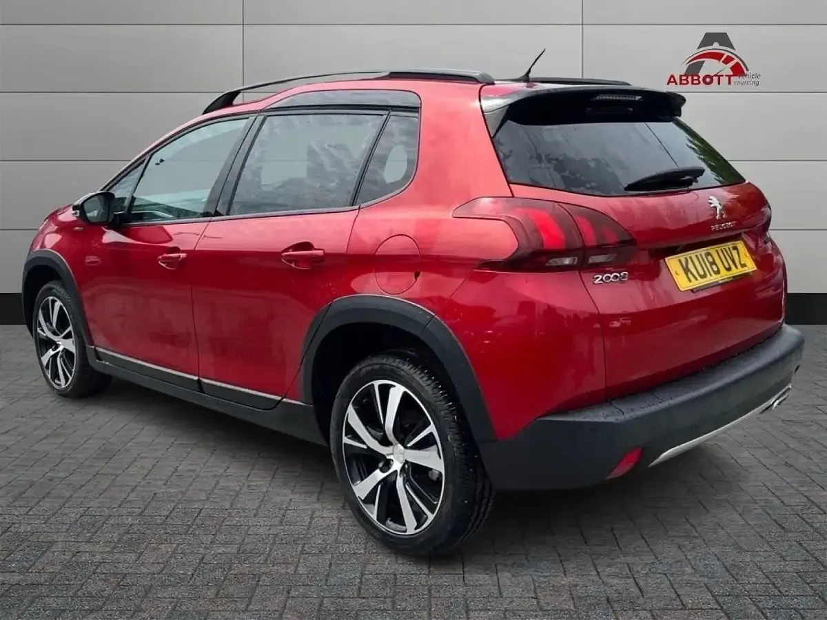Used Peugeot 2008 GT-line 2018 Red SUV