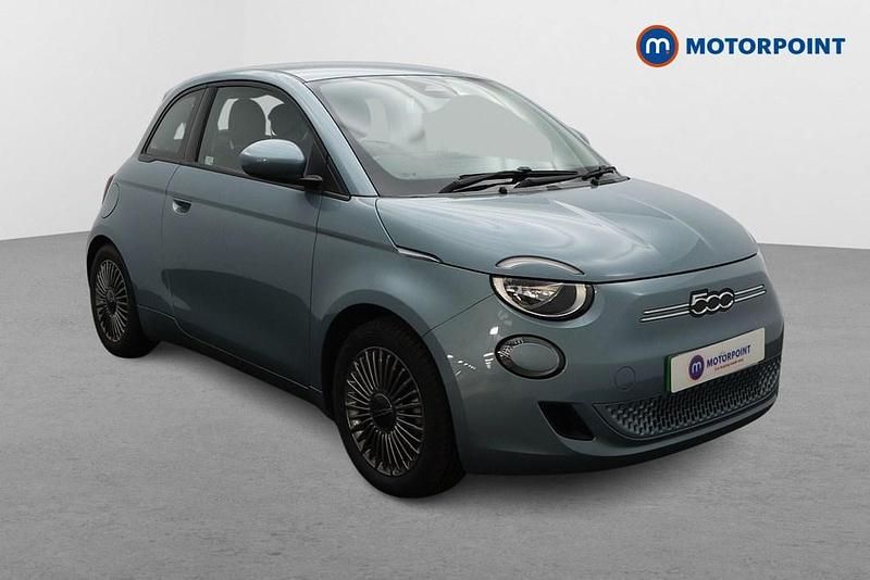 Used Fiat 500e Icon 86 kW (118 HP) 2022 Blue Hatchback