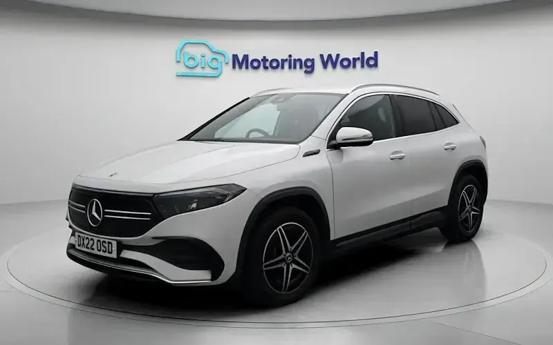 Used Mercedes EQA250 AMG line 139 kW (190 HP) 2022 White SUV