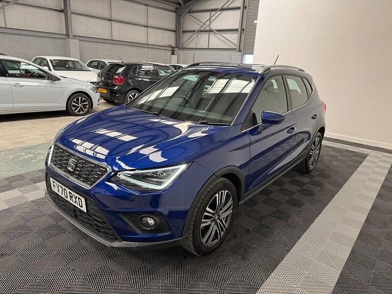 Used Seat Arona XCELLENCE 115 HP (84 kW) 2020 Blue SUV