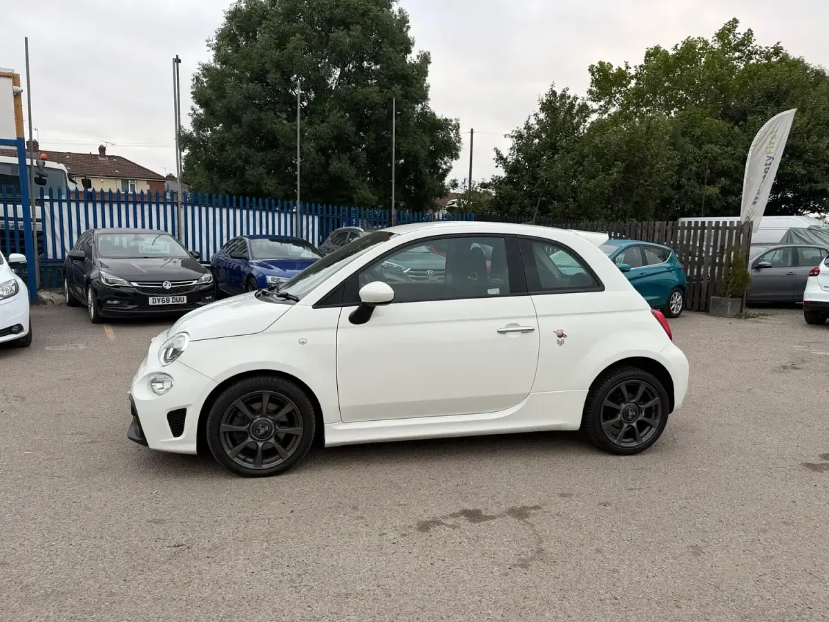 Used Abarth 595 2019 White Hatchback