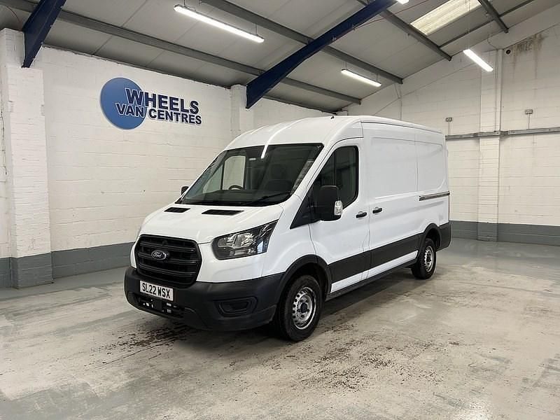 Used Ford Transit 105 HP (77 kW) 2022 White Van