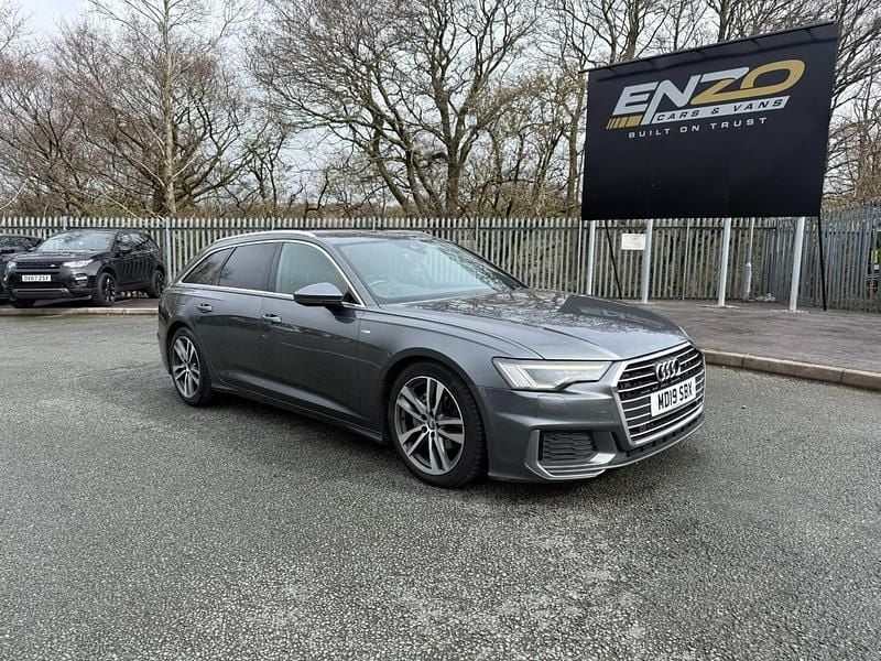 Used Audi A6 S-Line 204 HP (150 kW) 2019 Grey Estate