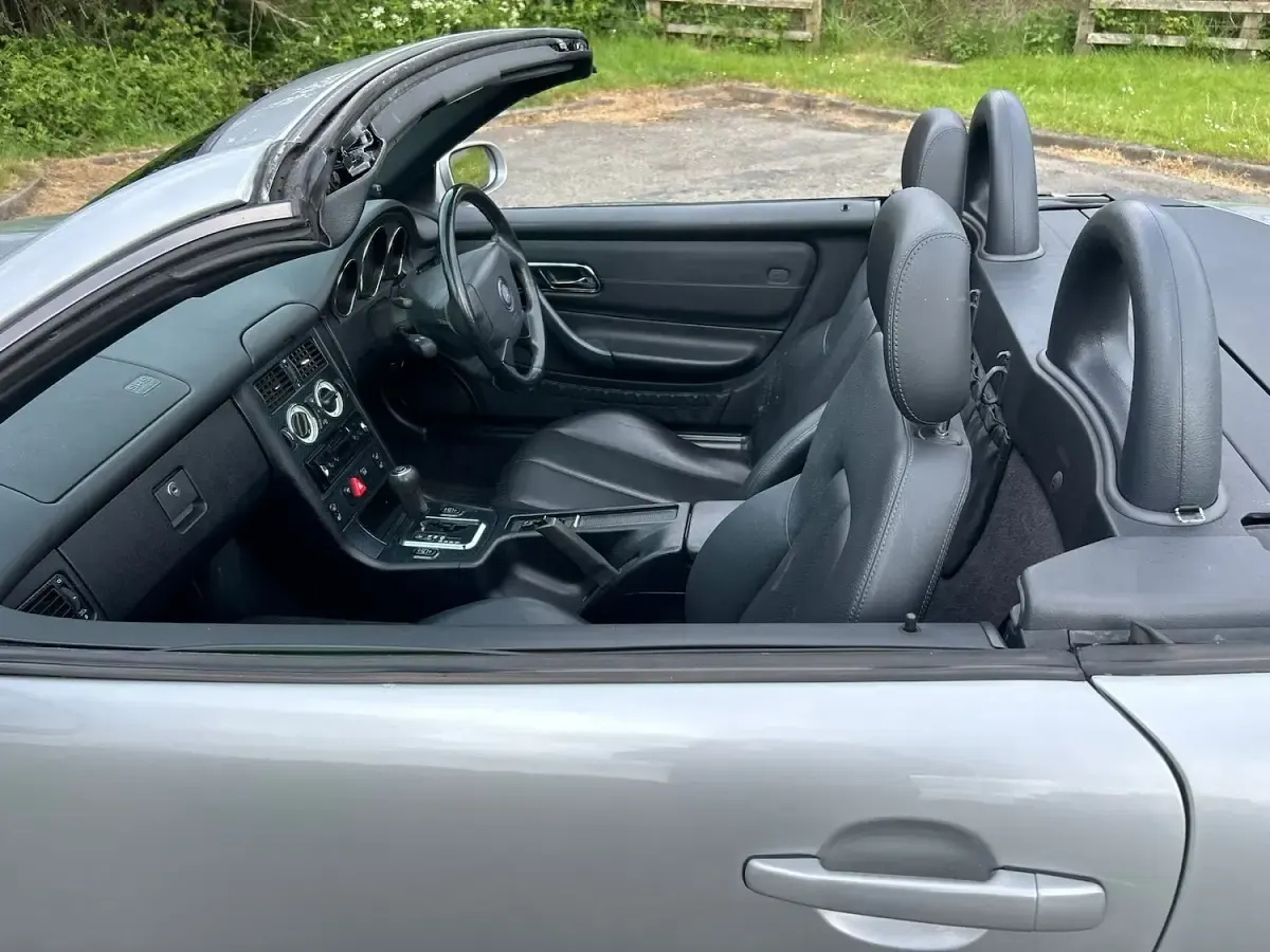 Used Mercedes SLK230 1998 Silver Cabriolet