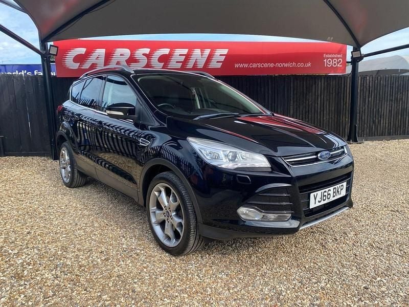 Black Used 2017 Ford Kuga Titanium X SUV | £9,799 (Good price) - Image 1/4