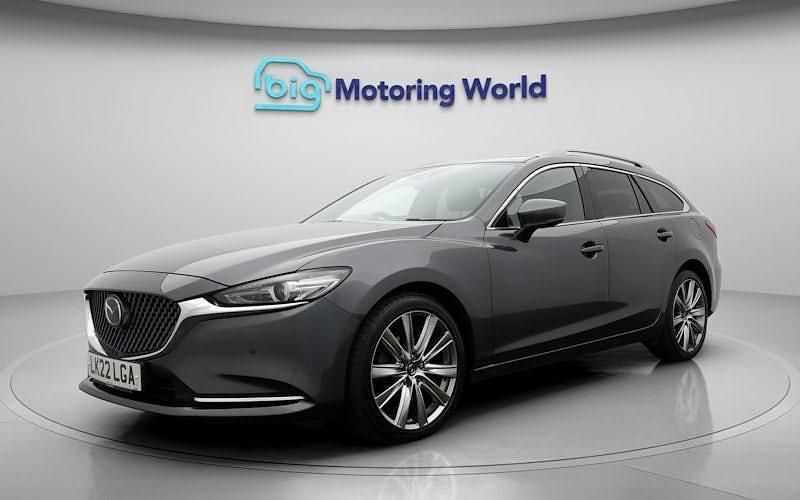 Usado Mazda 6 Inclusive 194 HP (142 kW) 2022 Cinzento Carrinha