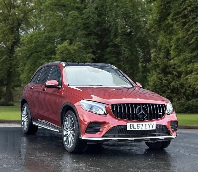 Used Mercedes GLC250 AMG line 2017 Red SUV
