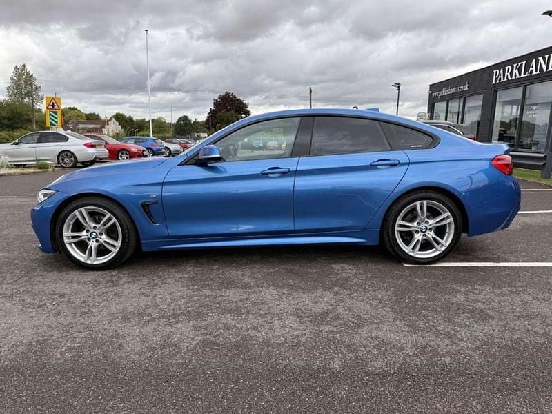 Used BMW 420 Gran Coupé M Sport 190 HP (139 kW) 2018 Blue Coupe