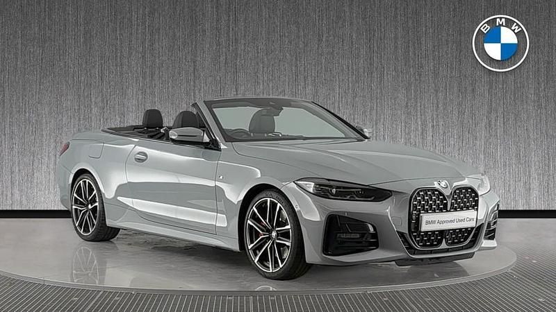 Grey Used 2023 BMW 420 M Sport Cabriolet | £31,999 (Fair price) - Image 1/4