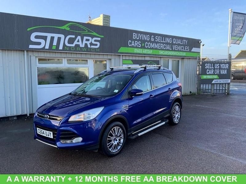 Blue Used 2014 Ford Kuga Titanium SUV | £6,250 (Fair price) - Image 1/3