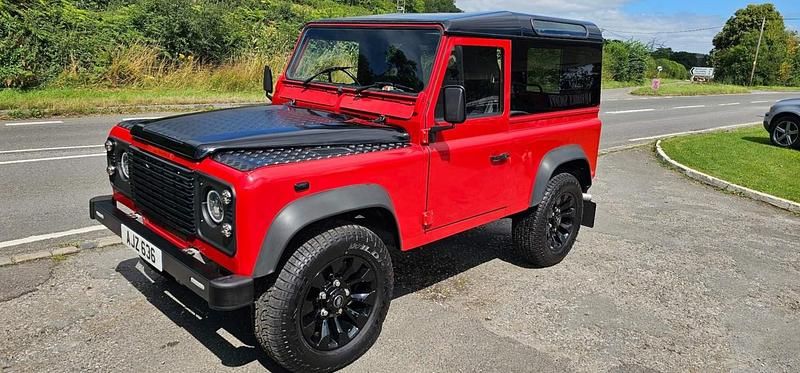 Used Land Rover Defender 2000 Red SUV