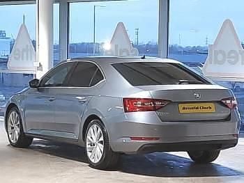 Used Skoda Superb SE L Executive 150 HP (110 kW) 2017 Grey Hatchback