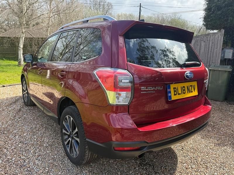 Used Subaru Forester 2018 Red SUV