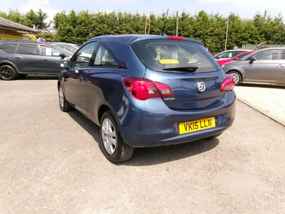 Used Vauxhall Corsa Design Edition 2015 Blue Hatchback