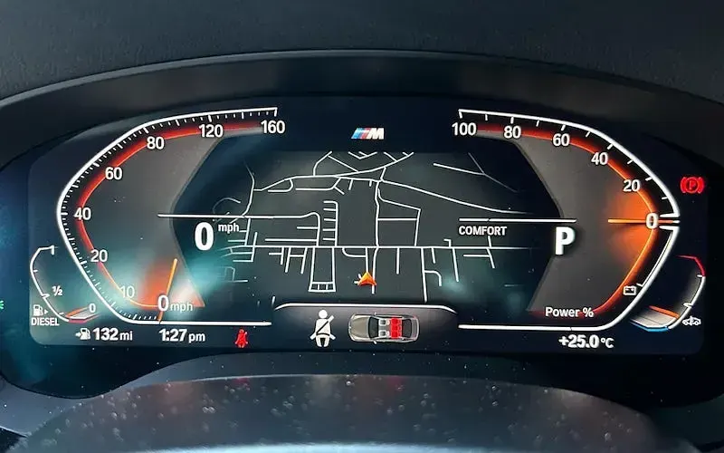 Used BMW 520 M Sport 190 HP (139 kW) 2022 Blue Sedan