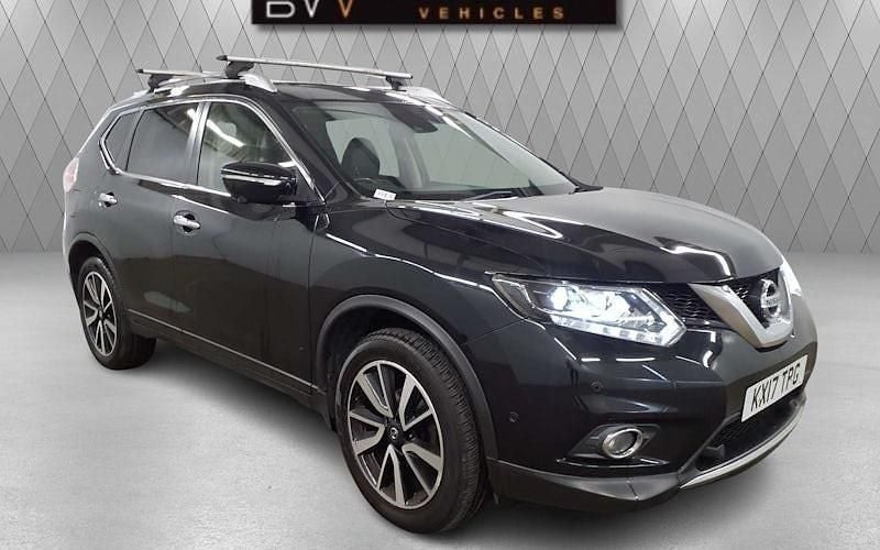 Black Used 2017 Nissan X-Trail Tekna SUV | £10,495 (Good price) - Image 1/3