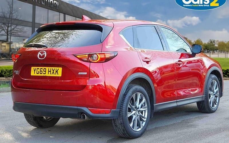 Second-hand Mazda CX-5 Inclusive 184 CP (135 kW) 2019 Roșu SUV