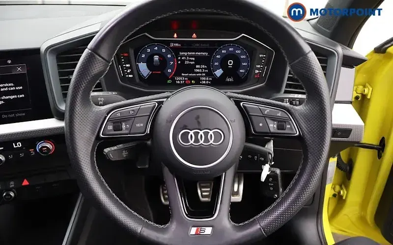 Used Audi A1 Sportback S-Line 110 HP (80 kW) 2021 Yellow Hatchback