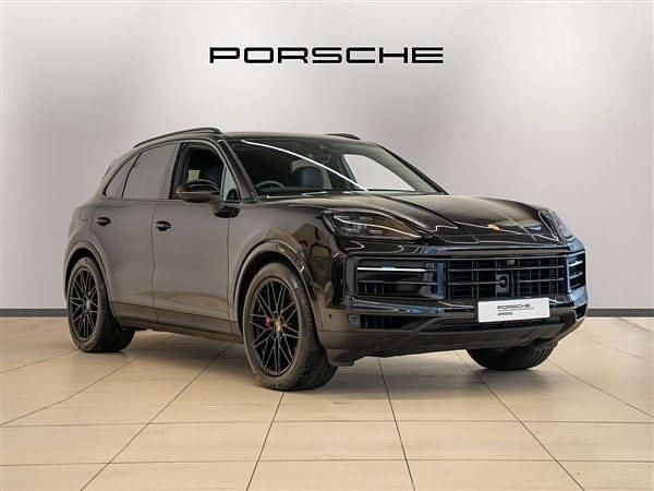 Black Used 2025 Porsche Cayenne S SUV | £92,490 - Image 1/4