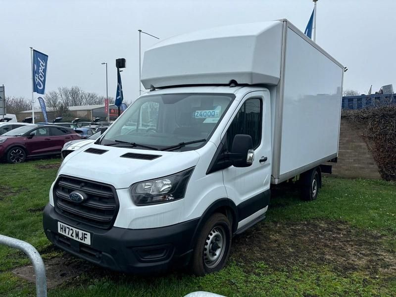 Used Ford Transit 130 HP (95 kW) 2022 White Cabriolet
