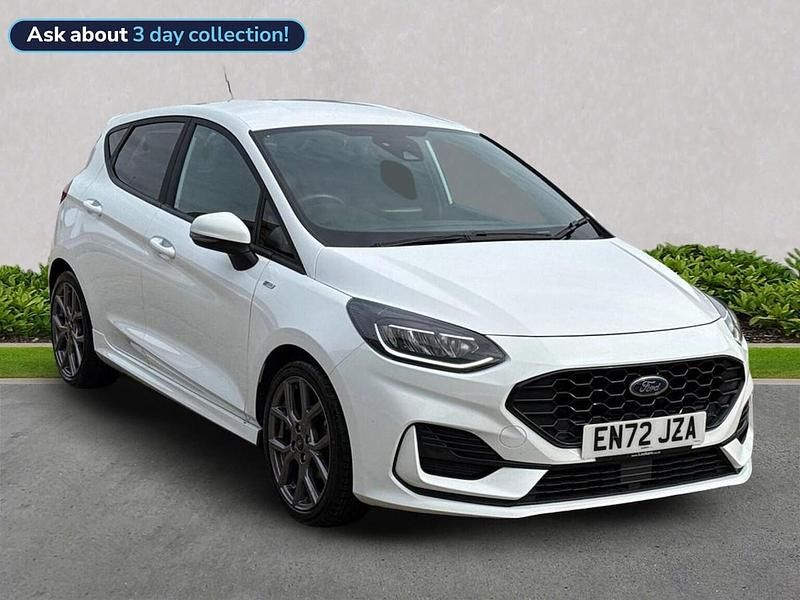 White Used 2023 Ford Fiesta ST-Line Hatchback | £11,139 (Fair price) - Image 1/4